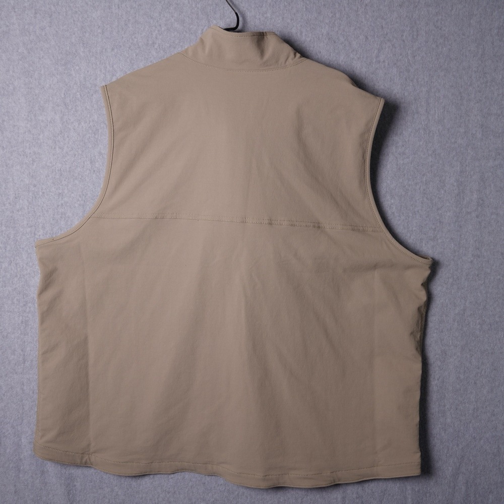 Carhartt Super Dux Softshell Vest 2XL Beige Lightweight Rain Defender Windproof - Picture 10 of 12